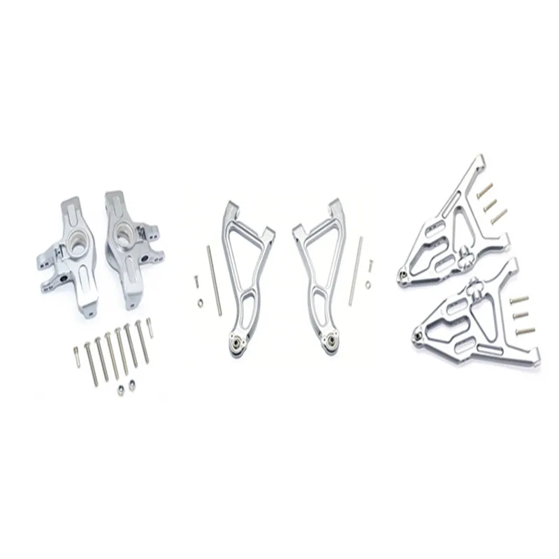 Комплект передних верхних и нижних рук из алюминиевого сплава GPM TRAXXAS 1/7 UDR +