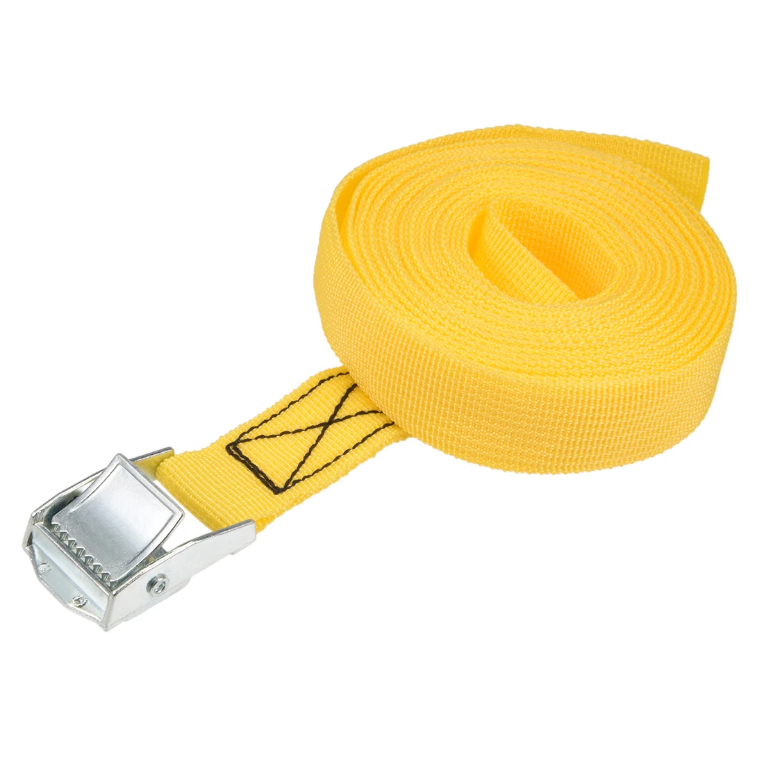 

Ремешок для крепления uxcell 5 м x 25 мм, ремни для груза с застежкой для камеры, рабочая нагрузка 250 кг, желтый