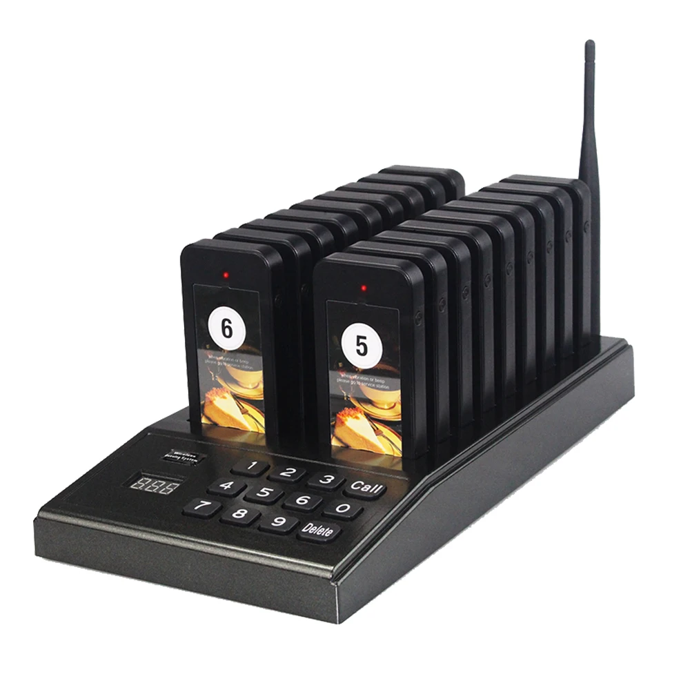 Система вызова официантов пейджер для ресторанов беспроводной зуммер бипер