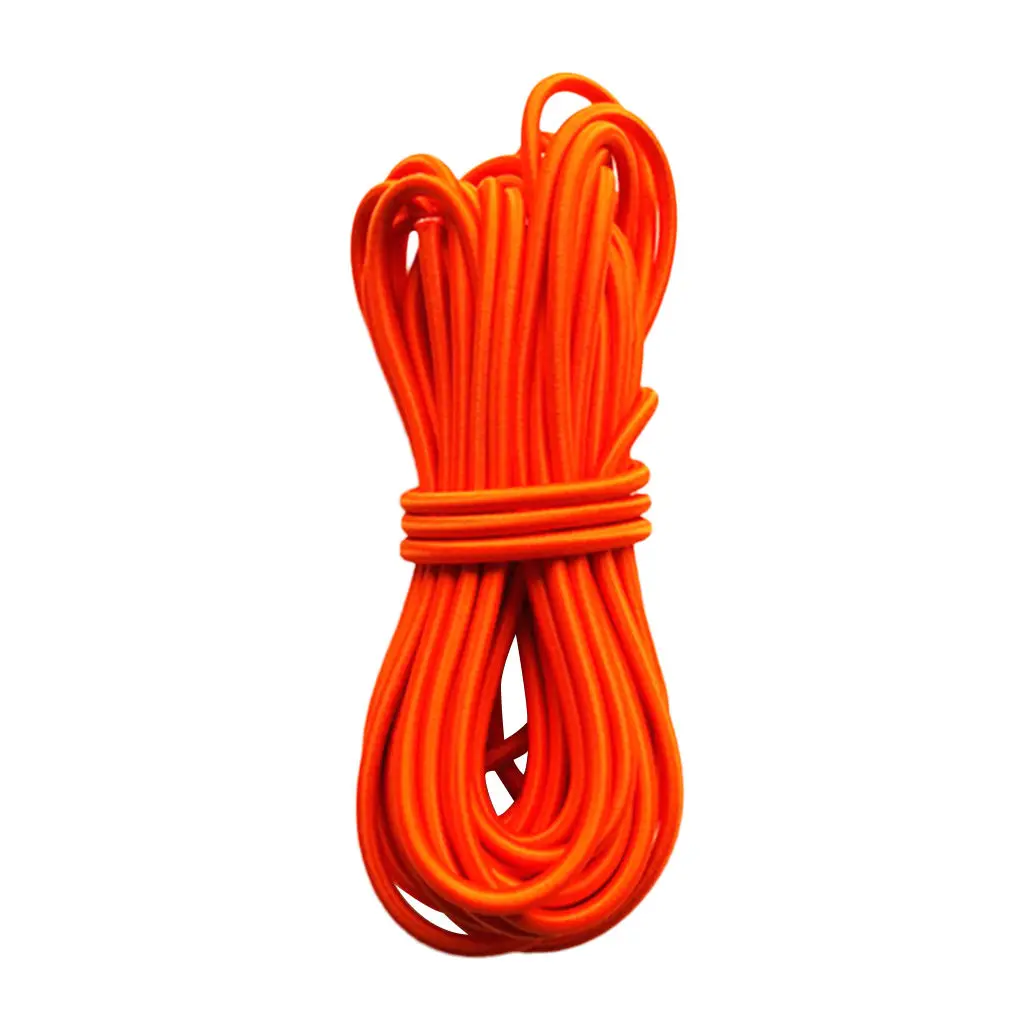 

Multifunctional Bungee Bungee Shock Cord 5mm Cord for Outdoor Camping Sailboat