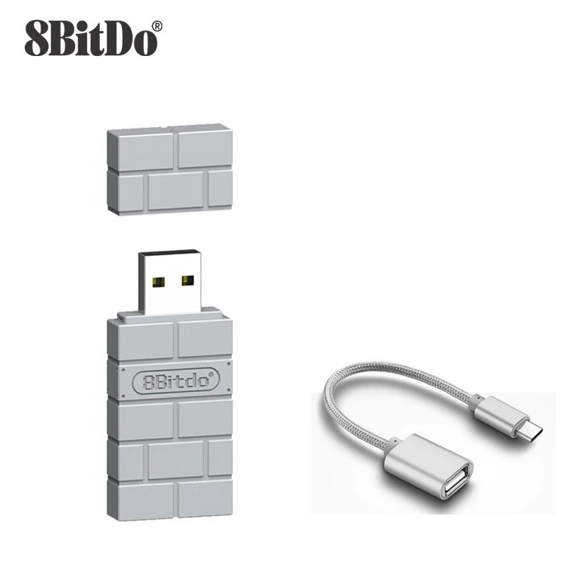 

8BitDo USB Wireless Bluetooth Adapter Receiver for Nintendo Switch Klassische Konsole PS1 Mini PS4 controller for PS5 Handle