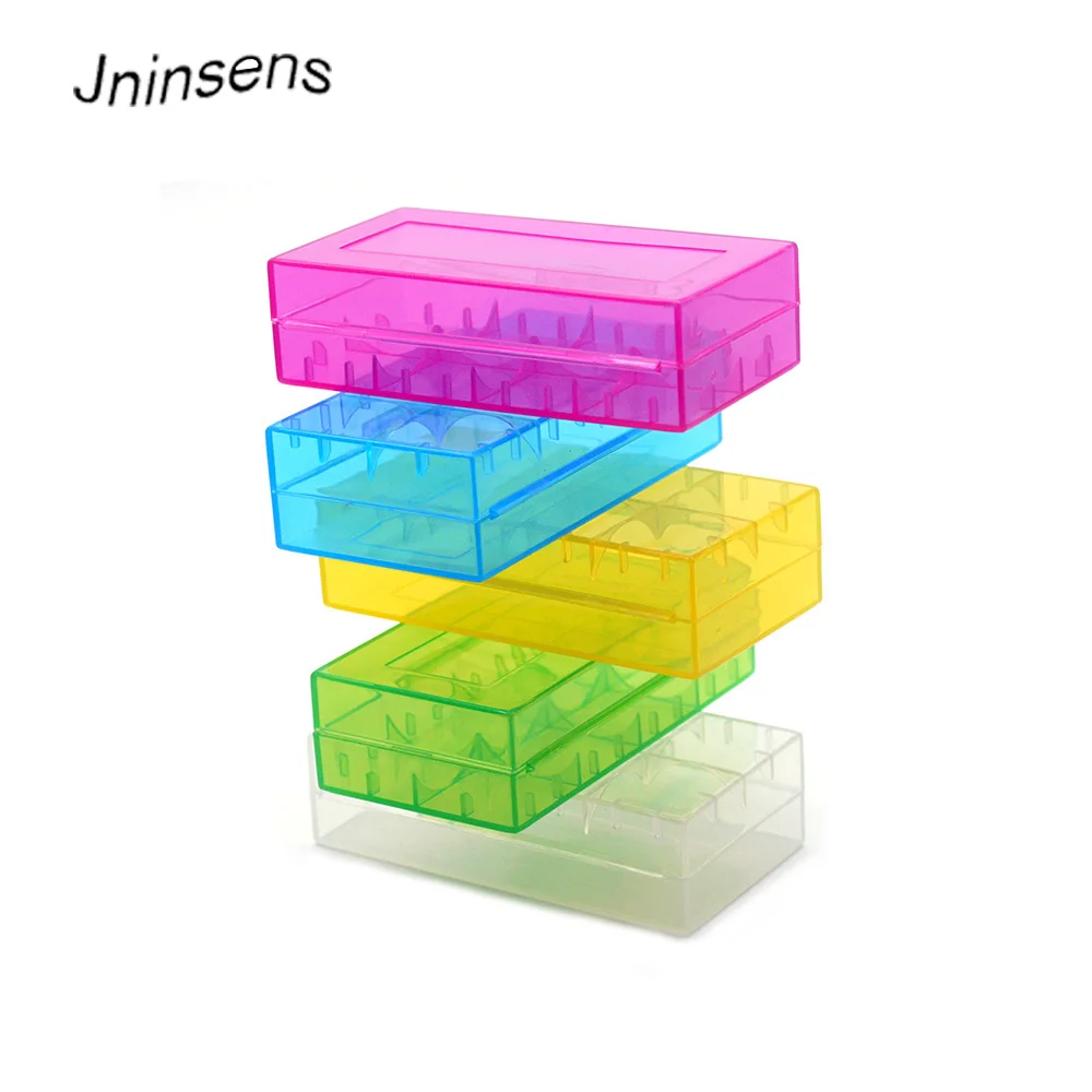 5 шт./лот жесткие пластиковые аккумуляторные защитные коробки для хранения чехлы