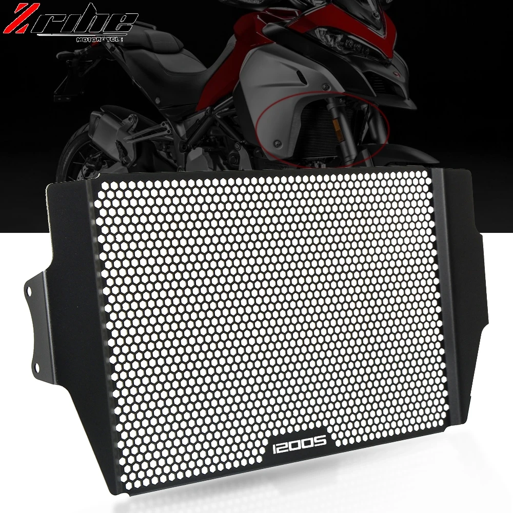 

Radiator protective cover Guards Radiator Grille Cover Protecter For Ducati Multistrada 1200 S Granturismo/ Pikes Peak 2012-2014