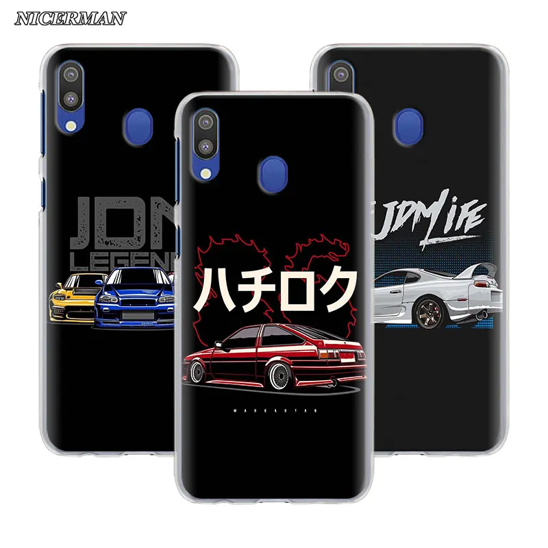 Спортивный чехол для телефона jdm drift Жесткий Чехол Samsung Galaxy M10s M20 M30s M40 M11 M21 M31 M51 A7 A9