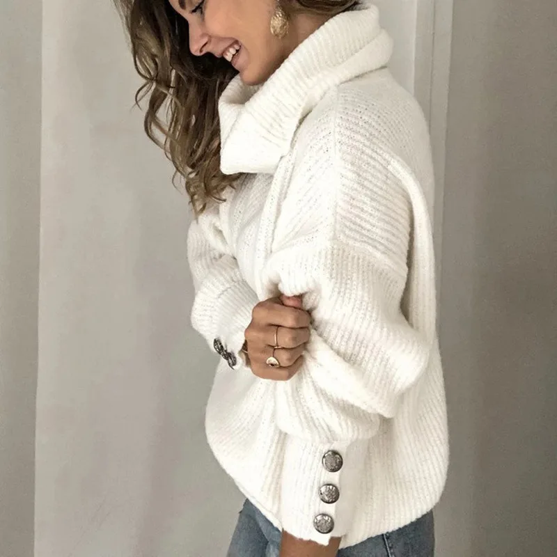 

Winter Dresses Women 2020 Turtleneck Solid Pullovers Thin Casual Sweater Women New Plus Size Sweater 4Xl 5Xl Girls Sweaters