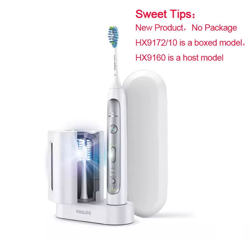 Philips Sonicare FlexCare Platinum HX9160 Electric Toothbrush for An Invigorating Deep Clean for Family enlarge