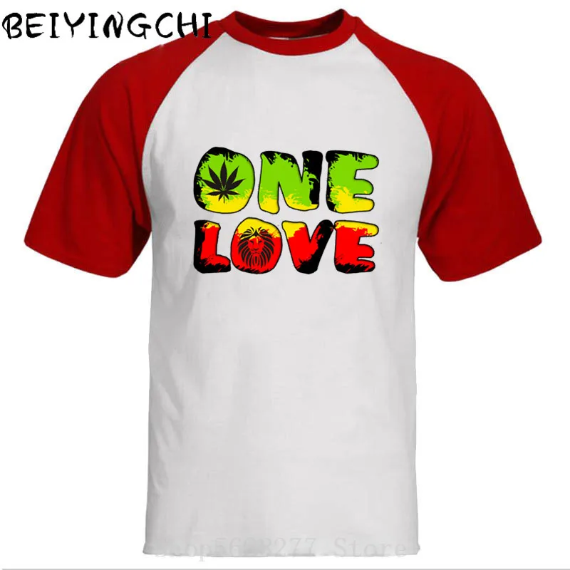 Забавный Боб Марли One Love Jamaica Rasta Reggae хип-хоп рэп музыка крутая Мужская детская
