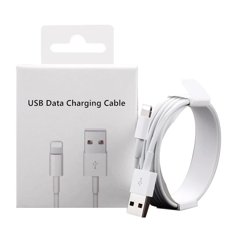 

1m 2m Original USB Data Charging Cable for iPhone 6S 6 7 8 Plus 11 Pro XS Max X XR SE 5S 5C 5 USB Charger Cables With Retail Box