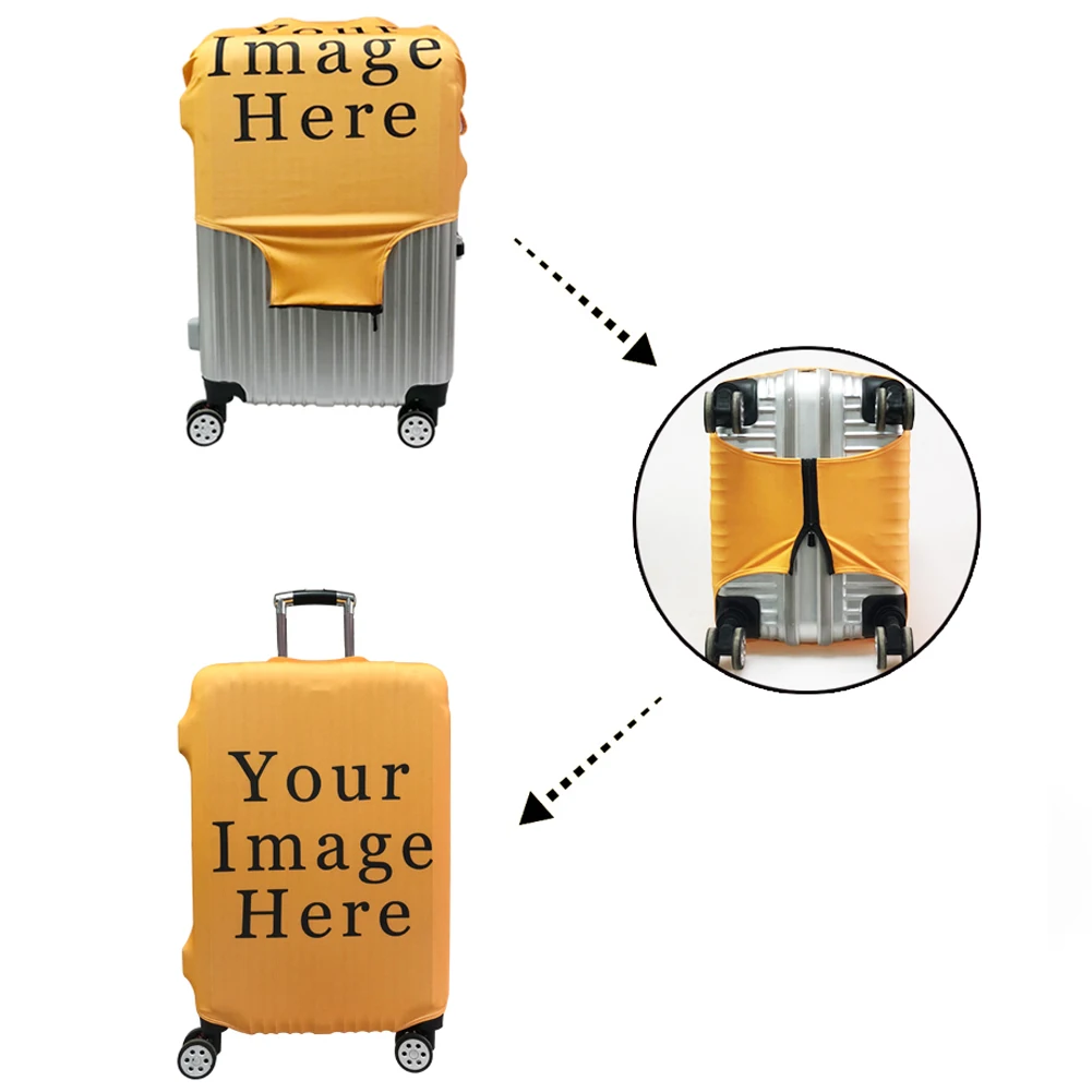 Cartoon Anime My Neighbor Totoro Luggage Cover Waterproof 18''-32'' Travel Suitcase Protective Dust Covers Elastic Baggage |