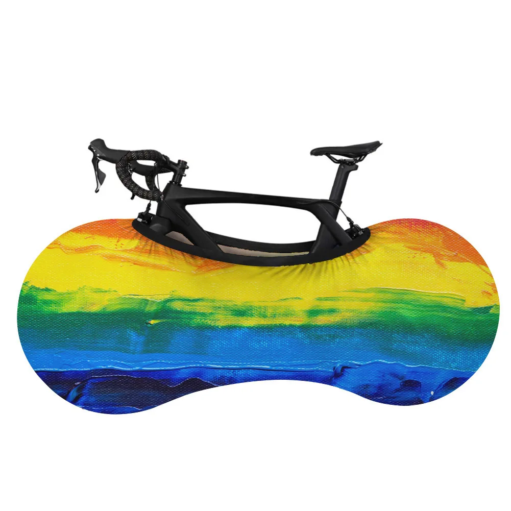 

Bicycle Protection Cover Indoor Road Mountain Bike Wheel Dust Elastic Frame Cover Anti-scratch Storage Bag Accessories -40