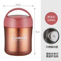 leakproof thermos soup portable stainless steel insulation pot food flask breakfast meal pre comida food container ed50th