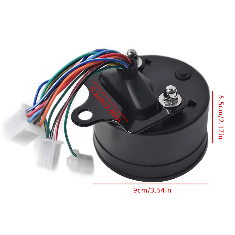 

Universal Motorcycle Panel Speedometer Night vision Dial Odometer LED Multi-function Digital Indicator Tachometer Fuel Meter