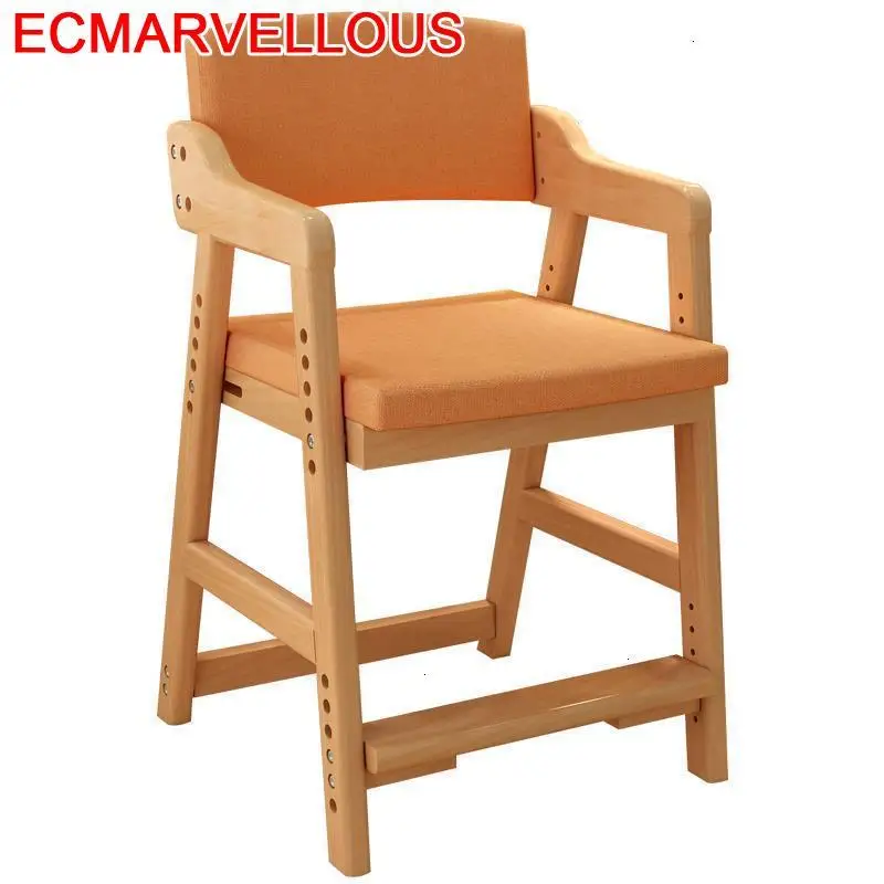 Pour Pouf Dinette Sillones Infantiles Study Silla Infantil деревянный детский шезлонг мебель для малышей