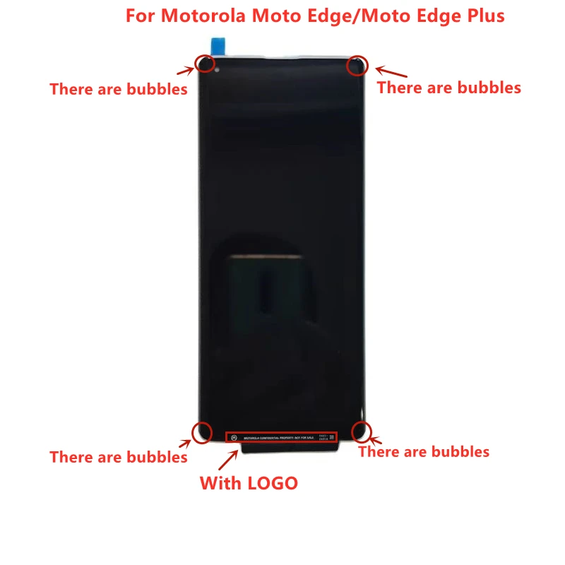 Pantalla LCD Original para m&oacute;vil, montaje de digitalizador con pantalla t&aacute;ctil, cristal de repuesto para Motorola Moto Edge/Moto Edge Plus, XT2063-3-1