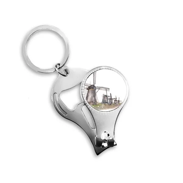 

Windmill in Holand Nail Clipper Ring Key Chain