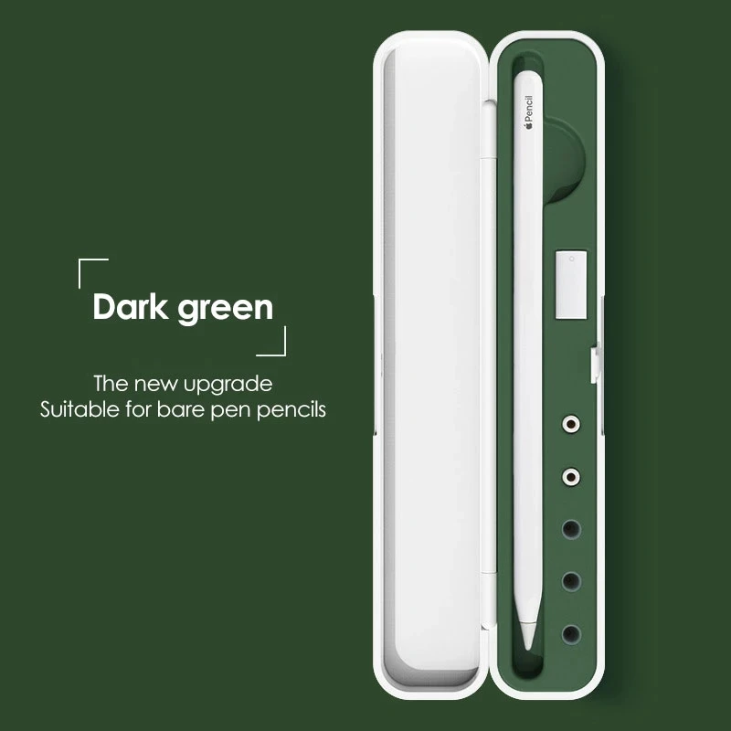 

Storage Box For Apple Pencil 1nd Gen Portable Case for Apple Pencil Accessories For Apple Pencil 2nd Case Plastic Cover