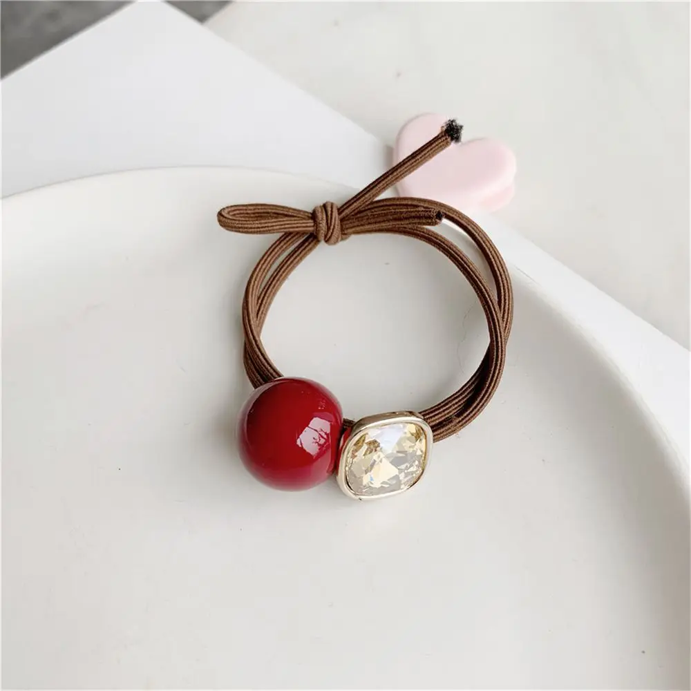 Модные милые женские аксессуары для волос Vitange стразы кристалл жемчуг эластичная