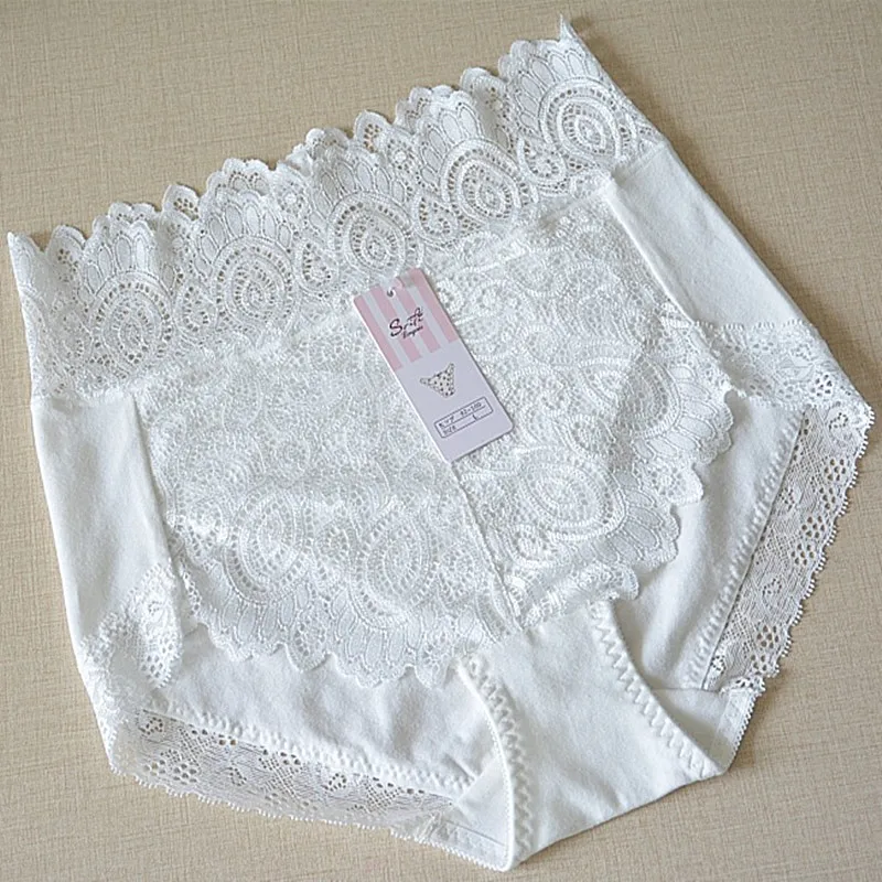 RUIN LN M-XXL, женские хлопковые трусики, высокая посадка, трусы, сексуальное кружевное нижнее белье, женские кружевные трусики
