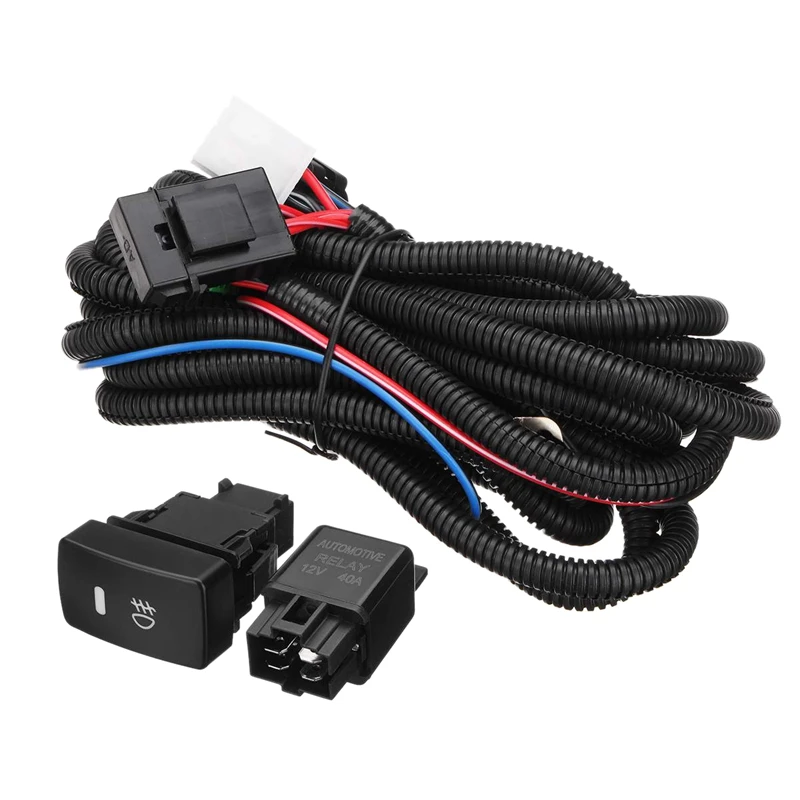 Передний бампер решетка вождения Противотуманные фары 55 Вт H11 с ремнями сменные