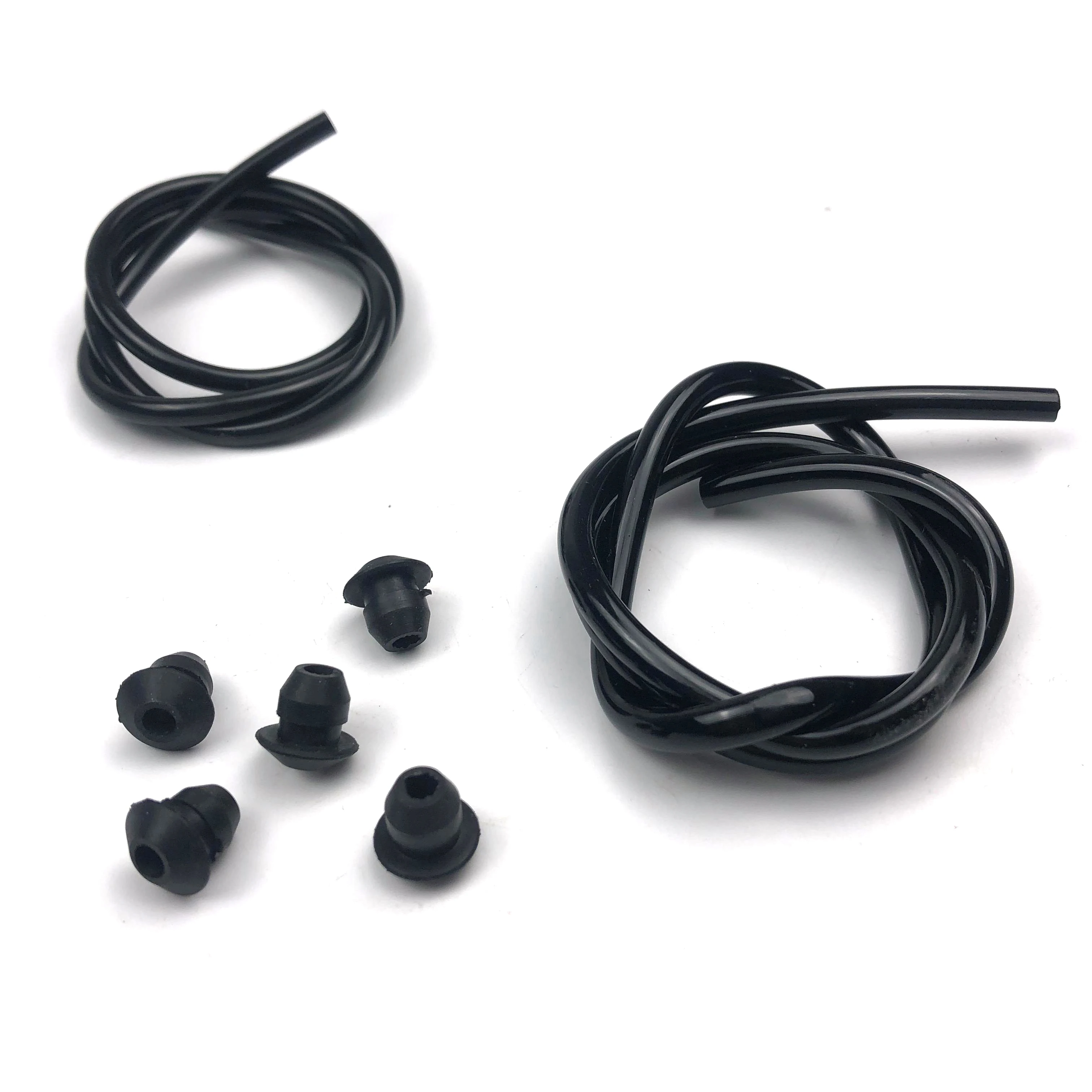 Шланг топливный 630*5 мм 2 шт. + втулка для шланга трубы 5 бака Stihl FC85 FH75 FS36 FS40 FS44 FS48 HL75