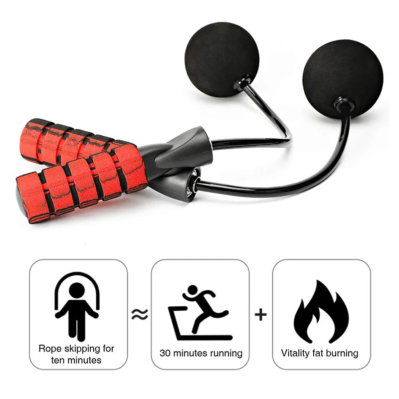 

Jump Rope Fitness Adjustable Weighted Ball Cordless Boxing Training for Men Women Kids