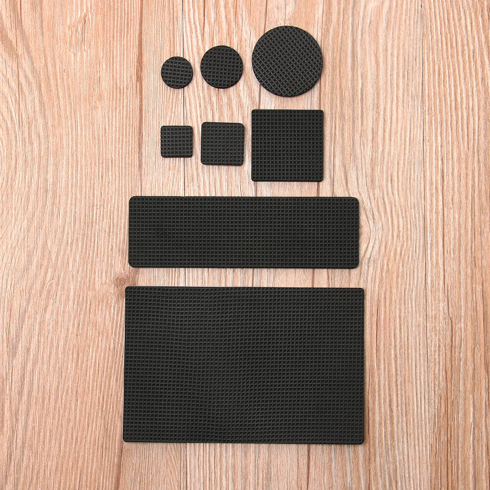 1/2/6/15/24PCS Soft Bumper Furniture Leg Pads Self-adhesive Floor Protector Table Chair Fittings Thicken Anti-slip Anti Rub Mat | Мебель