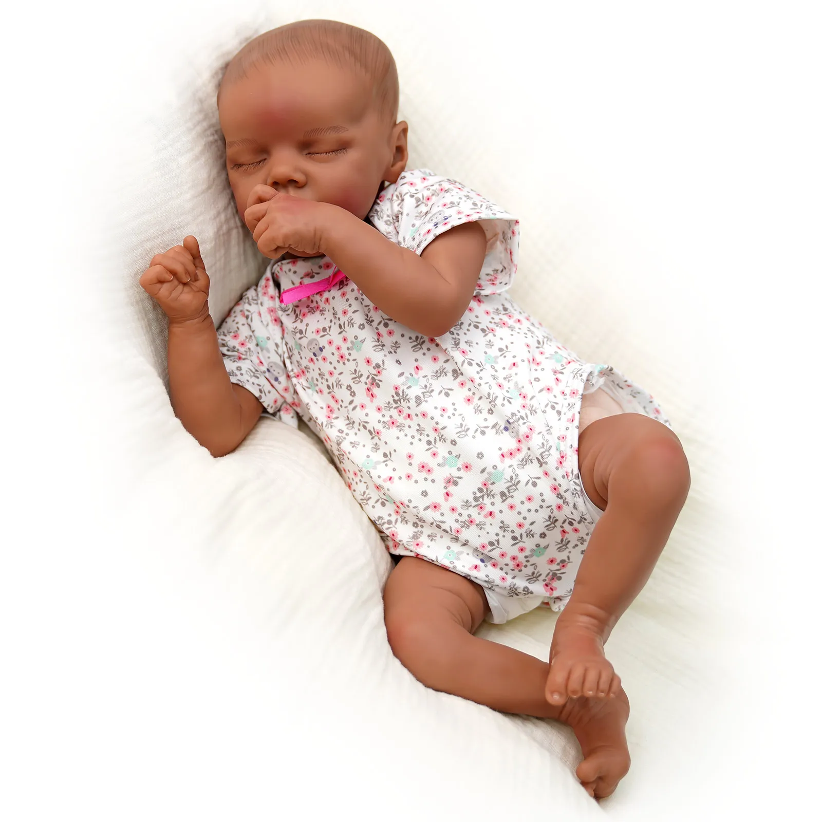 

Кукла реборн RSG силиконовая, Реалистичная мягкая виниловая кукла-младенец, 17 дюймов, 43 см, подарок для детей, LoL