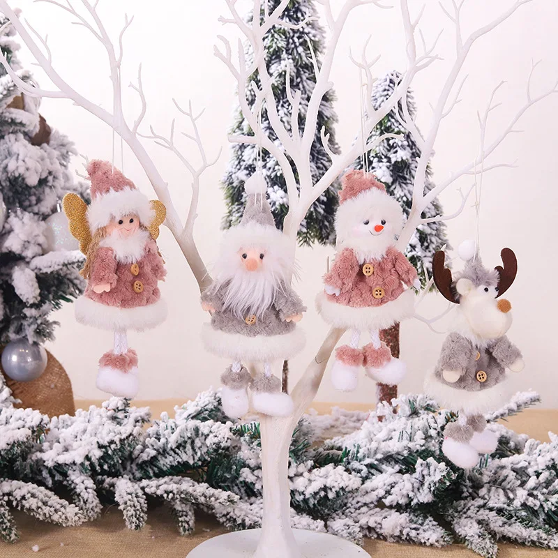 

Cute Christmas Plush Angel Dolls Charm Children Doll Gift Christmas Tree Pendant