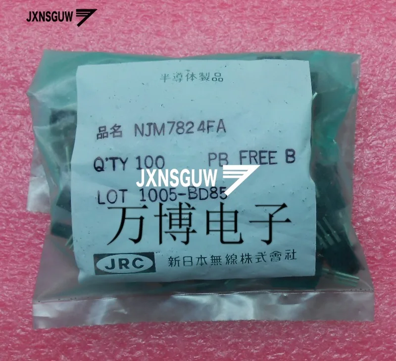 Оригинальный Трехконтактный регулятор JRC NJM7824FA 10 шт. 7824 транзисторный Триод + 24V
