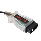 V2.3.8 ELS27 FORScan с зеленой печатной платой PIC24HJ128GP + FTDI Mircochip Многоязычная работа ELM327 и J2534 Pss-Thru для F-ORDM-az