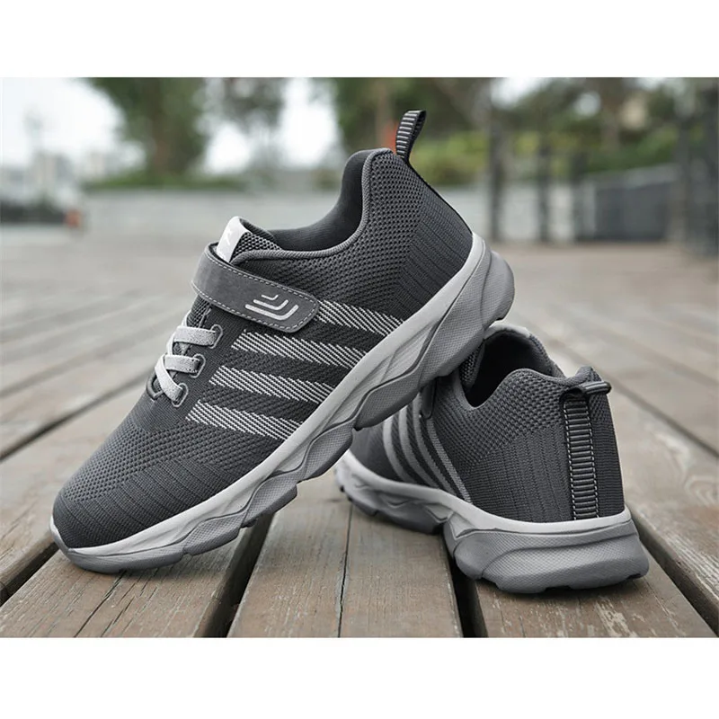 2020 Fashion Men Women Sneakers Ultralight Running Shoe Net Mesh Breathable Comfortable Increase Old Man Walking Work Out | Спорт и