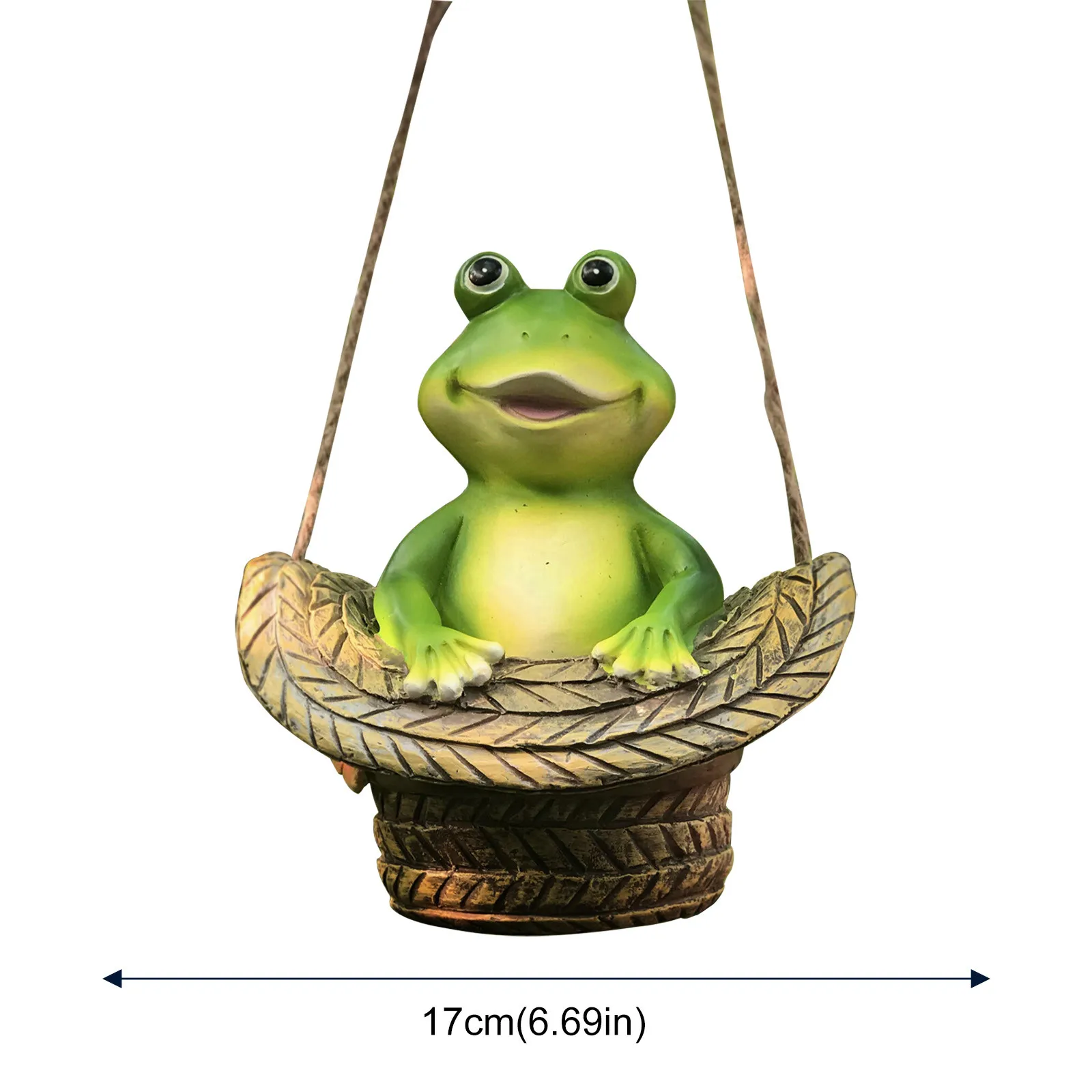 

# New Product Frog-shaped Garden Outdoor Decoration Ornaments Novelty Toys Creative Home Garden Decoration Pendant
