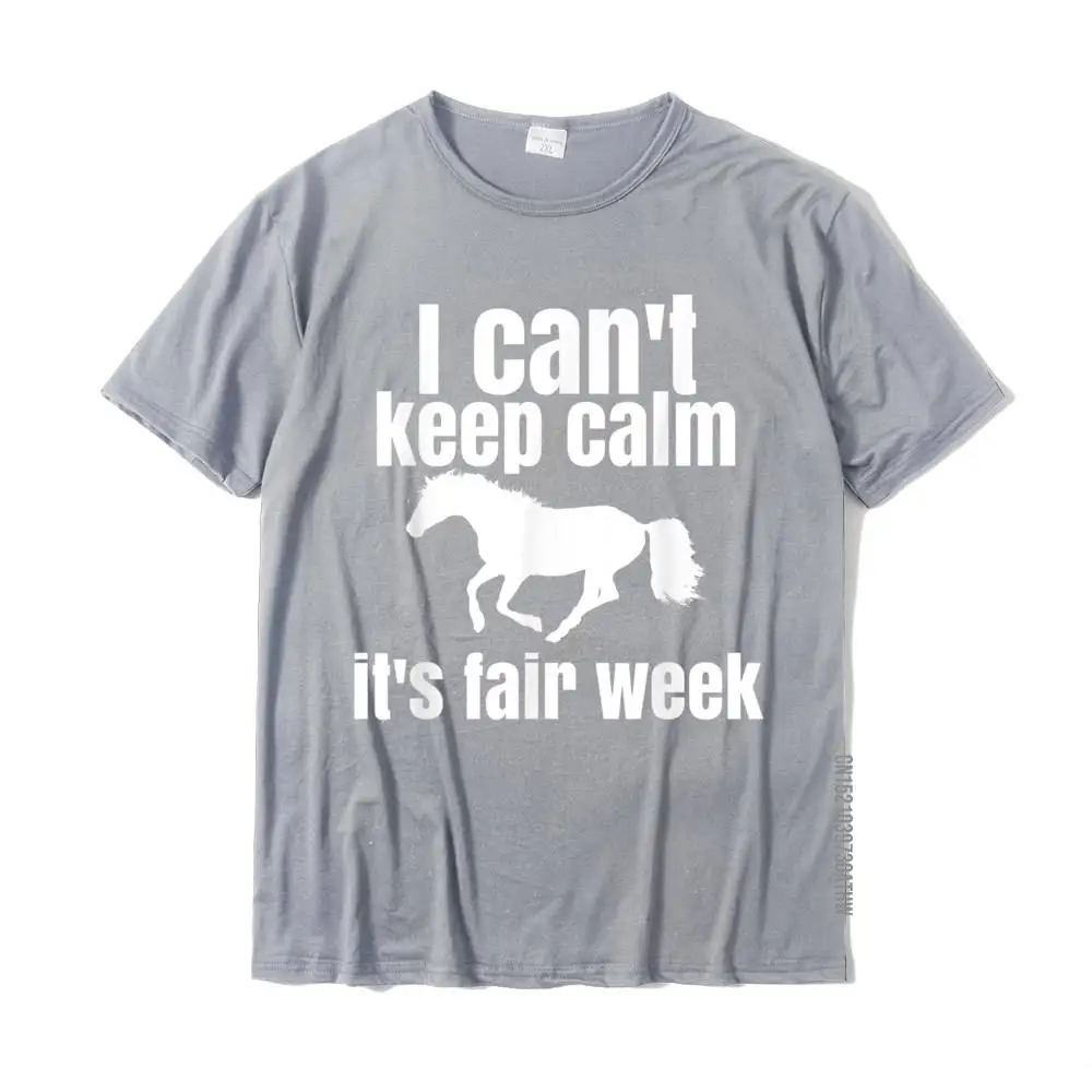 

Футболка мужская с надписью «I Can Keep Calm It's Fair Week»
