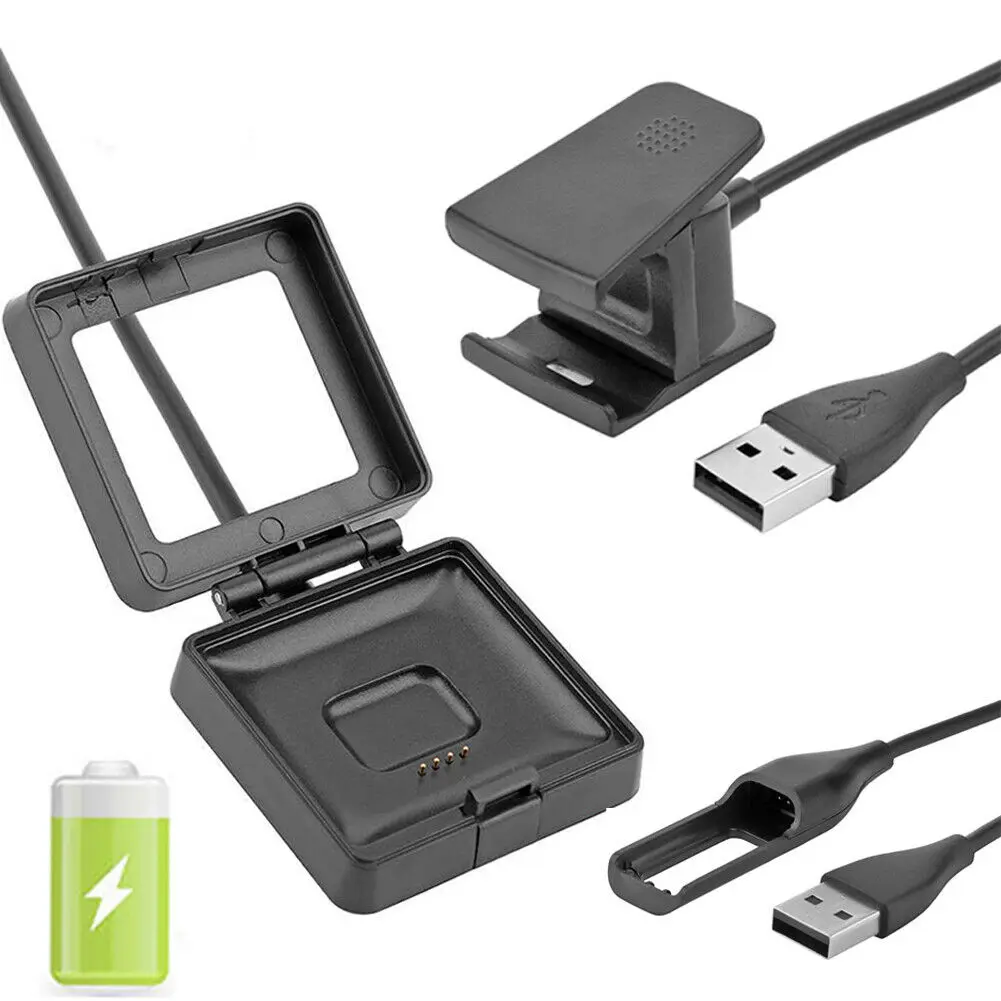 Зарядный USB кабель для зарядки аккумулятора Fitbit Blaze часы с гибким браслетом