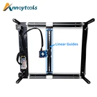 Настольный лазерный гравер 15 Вт, лазерный гравировальный лазерный принтер сделай сам, линейная направляющая, автомат для письма-лазерный фрезерный станок с ЧПУ