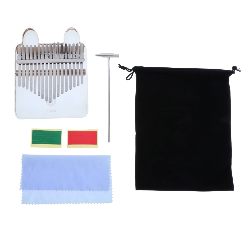 Горячая Распродажа калимба 17 клавишный большой палец пианино портативный