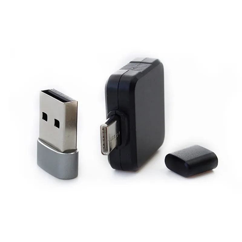 Портативный Ключ для наушников с разъемом Mini USB Type C беспроводной аудиопередатчик