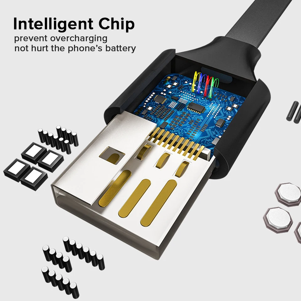 1 м 2 м 2.4A USB кабель для быстрой зарядки type C 180 градусов игровой шнур для samsung S10 S9 S8 мобильный телефон игровой провод для Xiaomi huawei