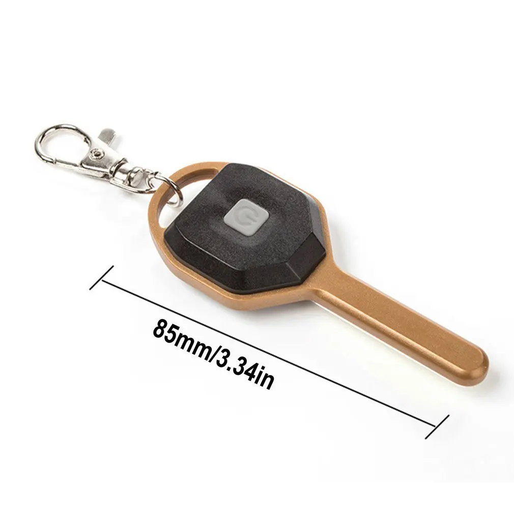 

COB LED Key Chain Flashlight Keychain Portable Keyring Light Flashlight Lamp Bag Emergency Camping Lamp Backpack Light