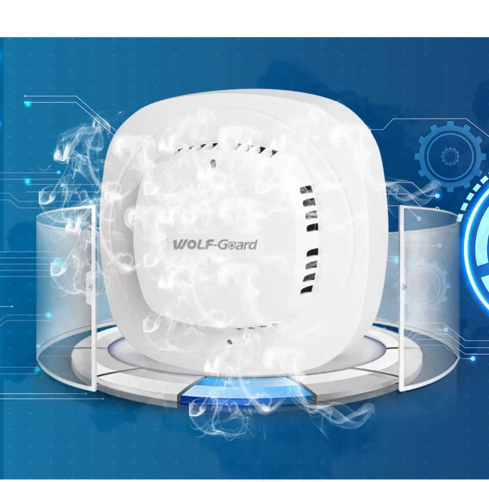 Wolf-Guard WM2GR беспроводная домашняя сигнализация охранная система GSM 2,4G wifi Host 1080P ip-камера дверной/PIR/детектор движения дыма
