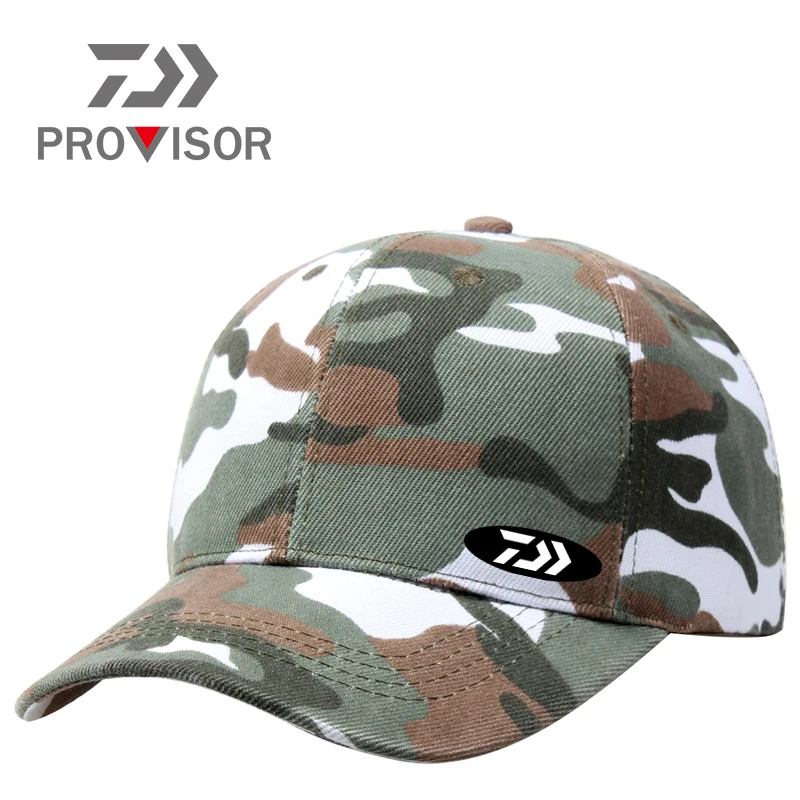 Daiwa Летняя мужская шляпа от солнца для рыбалки камуфляжная дикая модная
