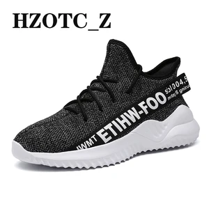 Sneakers Men Mesh Breathable Running Sport Shoes Unisex Light Soft Thick Sole Hole Couple Shoes Athl