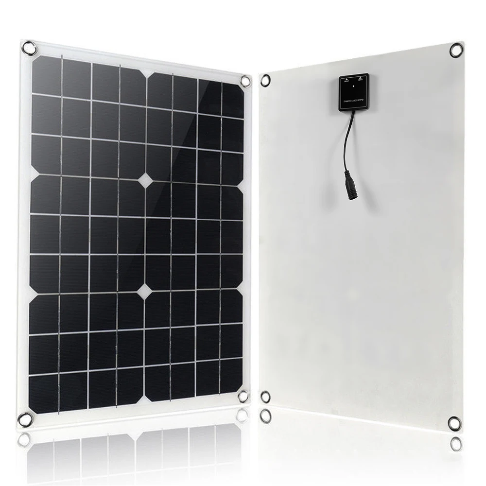 Набор солнечных панелей 20 Вт Солнечный usb-хаб модуль зарядки DC солнечное наружное