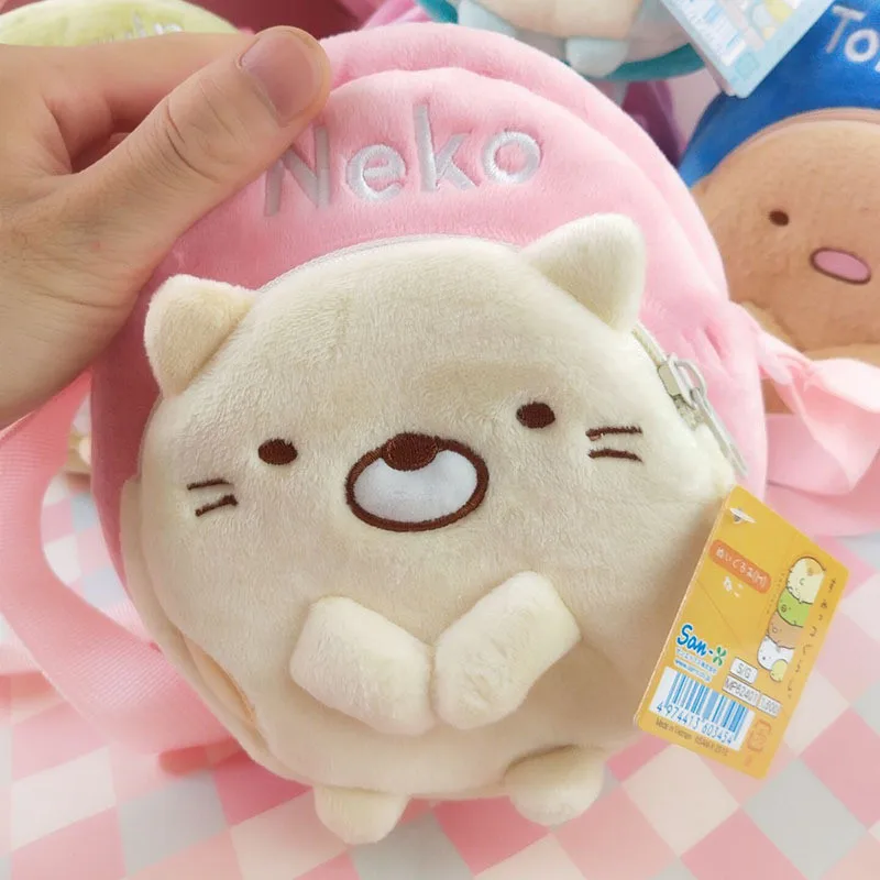Сумка мессенджер через плечо с изображением аниме San X Corner Bio Sumikko Gurashi Neko Shirokuma Tokage
