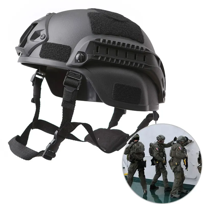 

High Quality Ultralight Tactical Army FAST Helmet MICH2000 Airsoft Tactical CS SWAT Outdoor Hunt Shoot Protect Rider Helmet шлем