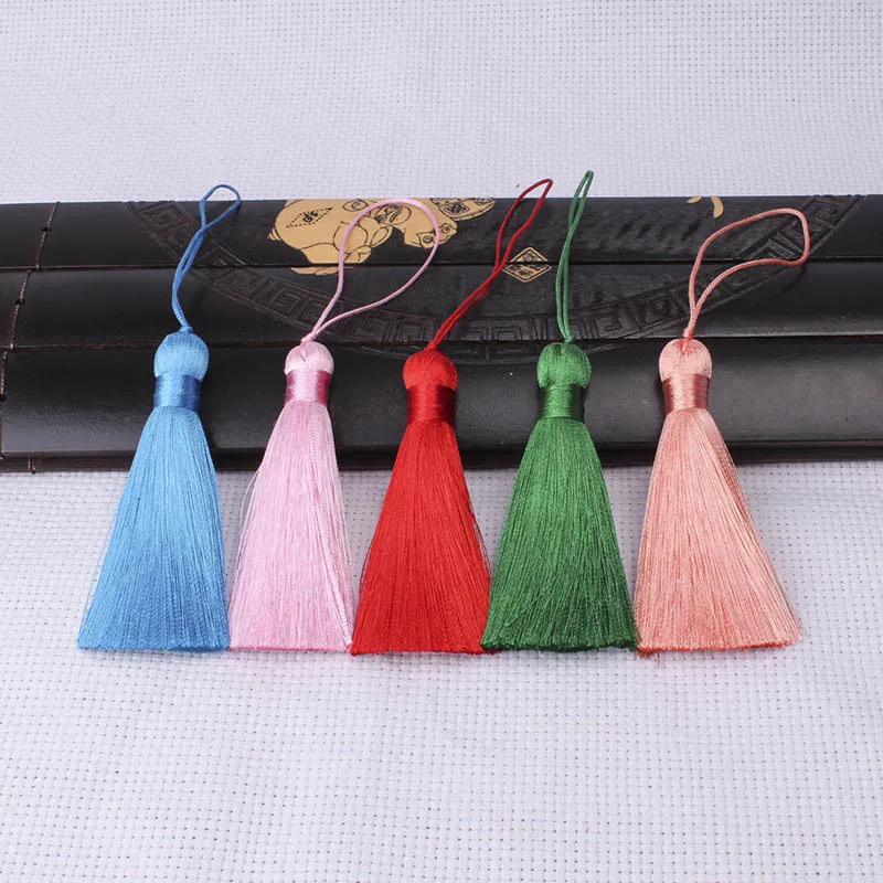 2 шт. 8 см короткие кисточки одежда гребень UFD украшения аксессуар с веревкой |