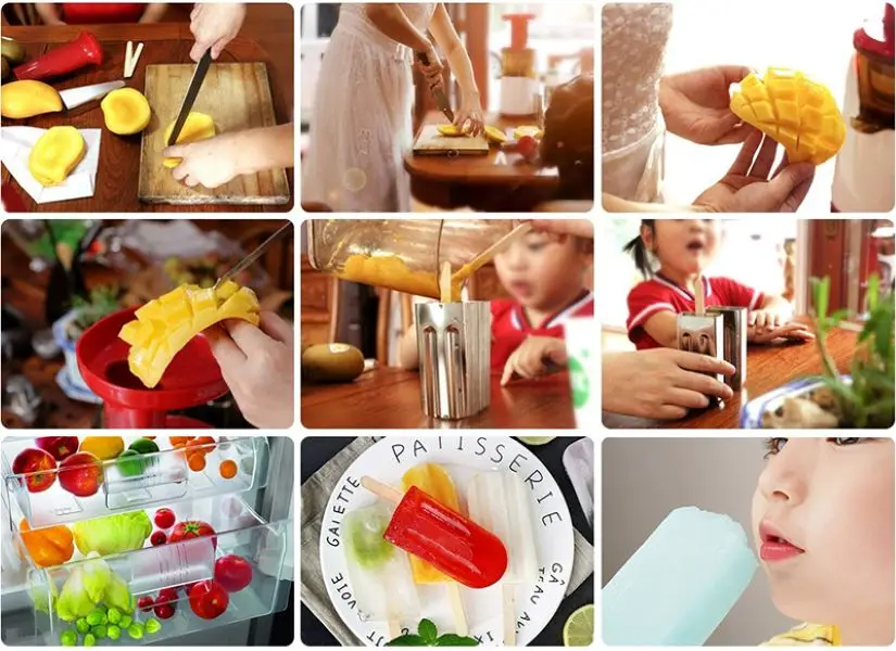 

Stainless Steel Popsicle Mold Rack Ice Lolly Mold Frozen Lolly Popsicle Maker Homemade Ice Cream Mold With Popsicle Holder New