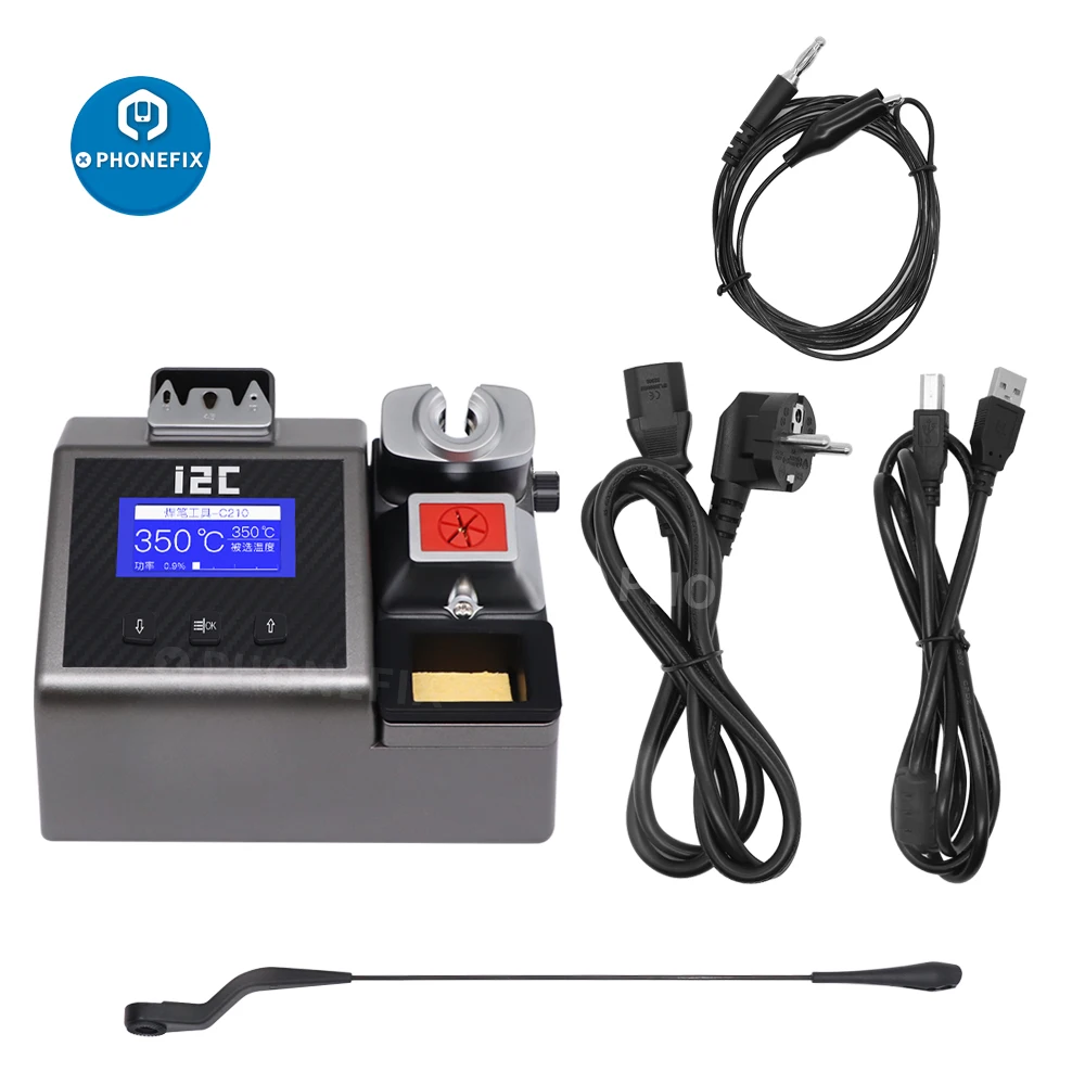 

i2C 2SCNi Intelligent Nano Soldering Station with C115 C245 C210 Soldering Handle for Cell Phone PCB Welding For JBC Station