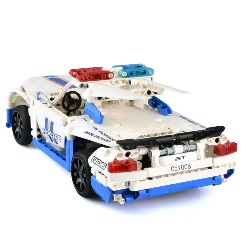 430 шт. RC Technic игрушки машины кирпичи городская полиция серия для мальчиков