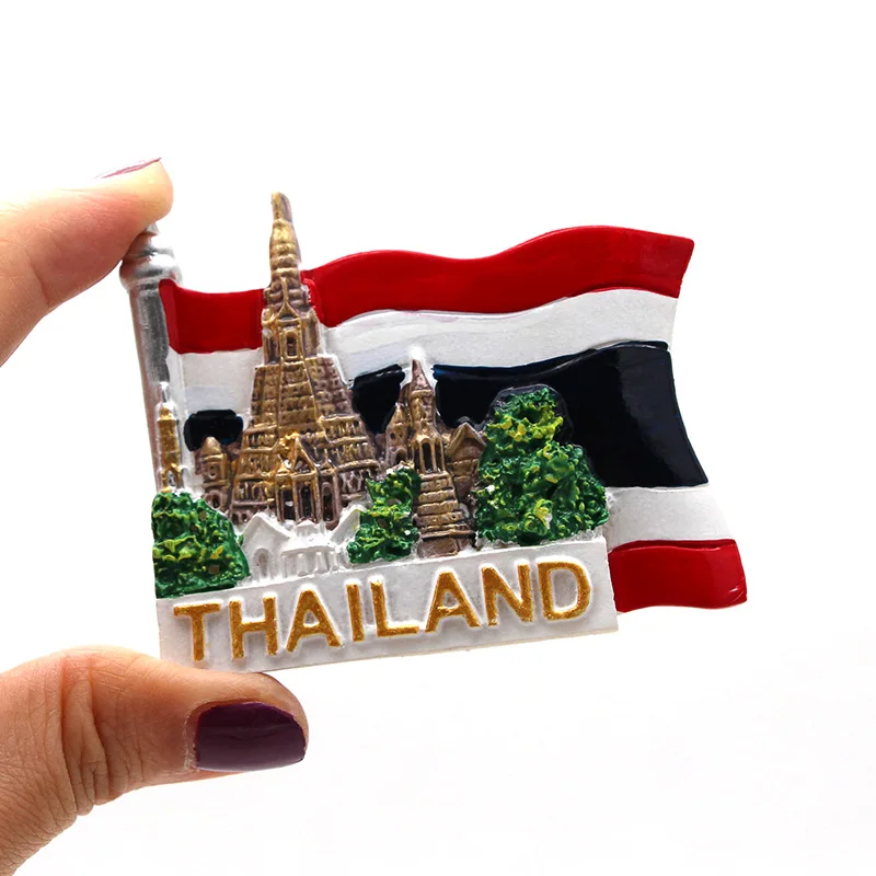 Бразилия туристический сувенир с достопримечательностью 3D магниты на